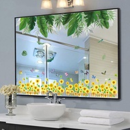 Creative mirror sticker mirror decorative painting bathroom glass soft mirror self-adhesive waterproof 3D stereo wall painting
