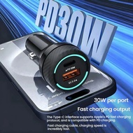 Fast Charge 30W Car Charger Converter