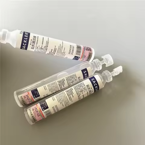 10Pcs Sodium Chloride Physiological Liquid Saline for Tattoo 0.9 Topical Dilute Salt Water Cleaning 