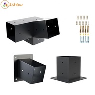 Pergola Hardware Kit Weatherproof Durable Steel Easy Installation Rust Resistant