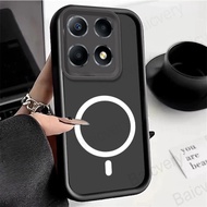 For Honor 200 Smart X7C 5G ALT-NX1 4G Magnetic Sticker Colorful Border Protection TPU Cover