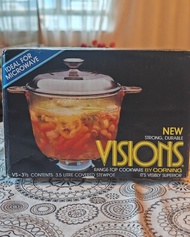 全新 Visions by Corning 3.5L 玻璃煲