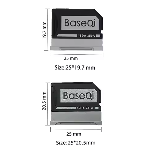 BaseQi For Microsoft Surface Book1/2/3 13.5inch Micro SD Adapter Surface book II/II 15'' Aluminum Mi
