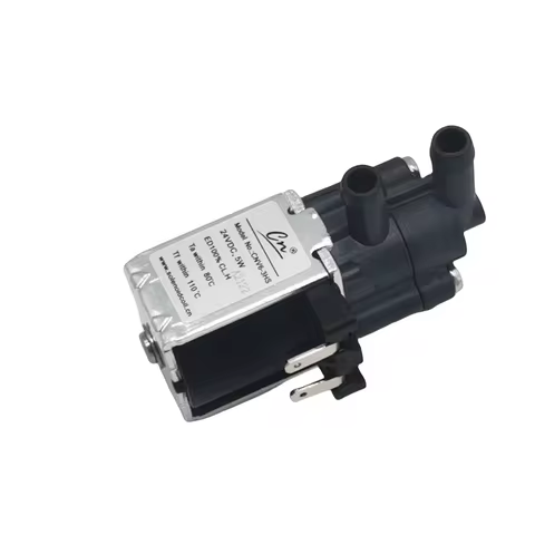 5W CNV6-3HS DC24V Micro 2-Position 3-Way Electric Solenoid Valve Normally Closed Air Water Flow Cont