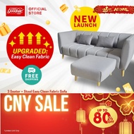Goodnite 3/2-Seater Fabric Sofa With Stool ML3751