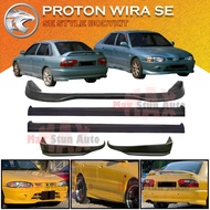 PROTON WIRA SEDAN SALOON AEROBACK SATRIA PUTRA SE LOOK FULL SET BODYKIT (SE) FRONT SKIRT,SIDE SKIRT,