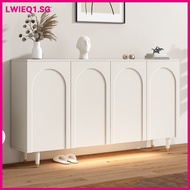 Shoe Cabinet New Milky White Dustproof Detachable Shoe Cabinet Household Large Capacity 160cm Four-d