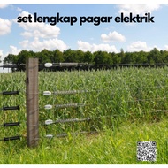 BALORA Set Lengkap pagar elektrik 1 -  15 ekar (Patriot P10)