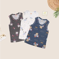 Winteku SINGLET Print Gavin Boy - Gavin Boy SINGLET Top Boy Underwear Kids Underwear