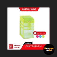 [ Shelf ] Mini Container Drawer Fancy Box 3 Layers S2L1 (B-CS106) - Maspion