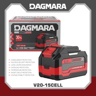 DAGMARA 20V 8.0Ah/6.0Ah/4.0Ah MAX Li-Ion Rechargable Lithium Battery for Power Tools（Tenpower LI-ION