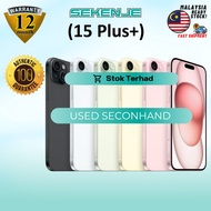 (USED) 15 PLUS 1 TAHUN WARRANTI 100% Original 128GB / 256GB + 6GB Secondhand Smartphone