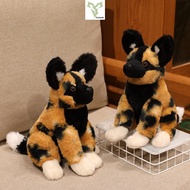 Rytanda African Hyenas Plush Toy Cute Simulation Hyena Plush Toy Soft Animal Doll Girlfriend Birthda