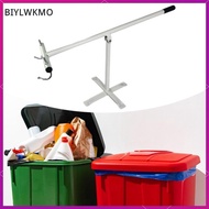 [biylwkmo] Manual Trash Compactor Tool Iron Waste Bin Compactor Waste Compression Device