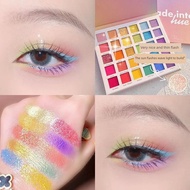 eyeshadow glitter eyeshadow Genuine] Colorful Eyeshadow Palette Macaron Color Stage Makeup Makeup De