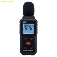 CODECOVEI Decibelimeter, Environment 30~130dB Noise Meter, Mini Digital 0.1 dB Handheld dB Meter Sou