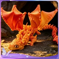 Three-dimensional Flying Dragon Statue Ornament Unique 3D Print Dragon Statue Table Decoration Horne