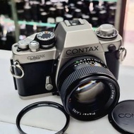 CONTAX S2 60 YEARS +CONTAX CARL ZEISS PLANAR 50MM F1.4 T* 正常 有測光 玻璃清 ...