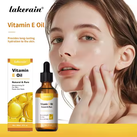 Vitamin E Face Oil Skin Care Deep Repairing Anti Wrinkles Whitening Face Enhance Skin Elasticity Fac