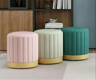 kursi stol bulat minimalis ottoman