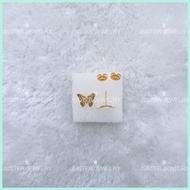 10k hypoallergenic earring stud not faded Gold plated fashion jewelry earring