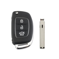 Hindley 3 Buttons Car Remote key shell for HYUNDAI Mistra Santa Fe Sonata Tucson Accent I30 I40 I45 