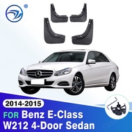 For Mercedes Benz E Class W212 4-Door Sedan sport W212 2014 2015 Mud Flaps Mudguards Splash Guards Fender Flare Car Accessories