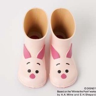 【預購】Z - 日本 | 迪士尼(小豬)：日本製造(橡膠)！兒童＊造型雨鞋(尺寸：13/14/15/16/17/18/19公分)_免運。