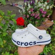 Free 2 Jibbitzs Crocs BayaBand Clog Kid shoes 11สีมาไหม่ รองเท้าเด็ก รองเท้าแตะรัดส้น ใส่สวยใส่สบาย C7------J3