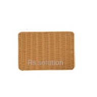 Square Rattan Display Bakery (Brown) The Product Is Preorder.