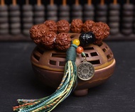 新款大金剛菩提子文玩手串 頂級五瓣梅花蜂窩 龍脊厚實飽滿