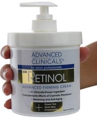 Advanced Clinicals Retinol Advanced Firming Cream 454g