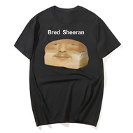 Bred Sheeran Funny T-Shirt Men's Casual Short Sleeve Graphic Tee Unique Design Top Quality Cotton Cl