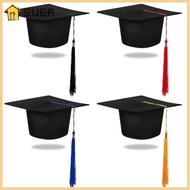 SUER Graduation Hat, 2024 Happy Graduation Congrats Grad Mortarboard Cap, University Graduation Season Degree Ceremony University Academic Hat