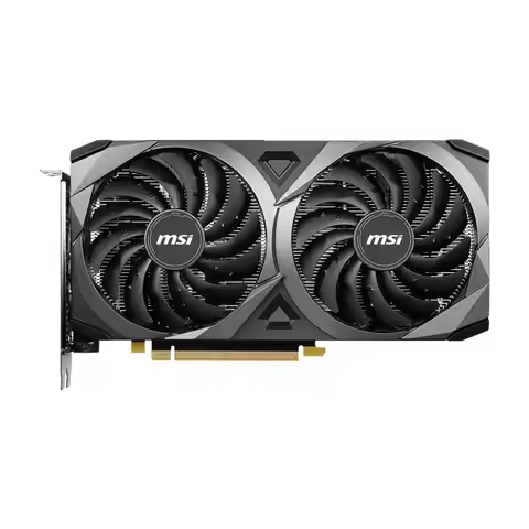 MSI GeForce RTX 3060 VENTUS 2X 12G OC Gaming Graphics Card 12GB GDDR6 192-bit HDMI DP PCI-E 4.0 8Pin
