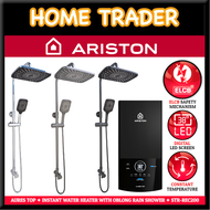 ARISTON ✦ ELECTIC INSTANT WATER HEATER WITH OBLONG RAIN SHOWER ✦ BUILT IN ELCB ✦ AURES TOP ✦ STR-REC200