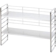 【Direct from Japan】Shimomura Planning 33801 Adjustable Height Kitchen Rack, Width 23.6 inches (60 cm