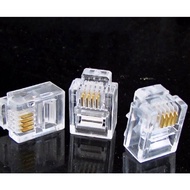 RJ 11 Telephone Connector 4 Pin Telephone Connector