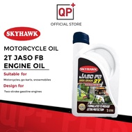 SKYHAWK 2T JASO FB ENGINE OIL (25:1) 1 LITRE MINYAK HITAM MOTOSIKAR 2T MOTORCYCLE OIL MINYAK MOTOR