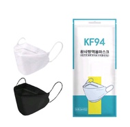 พร้อมส่ง [แพ็ค10ชิ้น] 3Dหน้ากากอนามัย ผู้ใหญ่ รุ่นเกาหลี KF94 แมสเกาหลี มาตรฐาน KN95 กรอง4ชั้น ช่องหายใจกว้าง