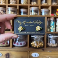 母親節 精選 UV膠極致精緻小花耳環 耳環 禮物 手作耳環