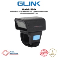 Portable 1D/2D QR Wearable Ring Type Barcode Scanner – Wireless Bluetooth & 2.4G