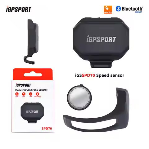 IGPSPORT Bike Speed Sensor Cadence Sensor Dual Mode Support ANT+ Heart Rate Monitor for Bryton Garmi