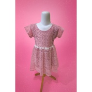 Dre malika lace short sleeve/dress children 1-9 years old/dressmotip randomS-Xl/dress pulpuring/dres