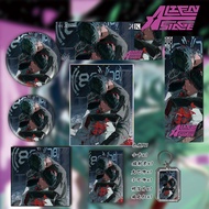 Ivan till Alien Stage Alien Stage/ALNST Postcard Colored Paper Badge Double Flash Laser Ticket/aais