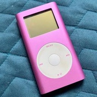 【喵屋】閑置日版 ipod蘋果mp3播放器ipod mini硬盤播放器，4GB內存，功能一切正常，測試連接有線耳機聽歌