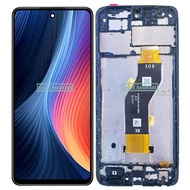 XD 6.6 "จอ LCD แบบดั้งเดิมสำหรับ Itel P55 4G ดิจิทัลแผงประกอบจอแสดงผล LCD แบบสัมผัสหน้าจอ A666L แทนท