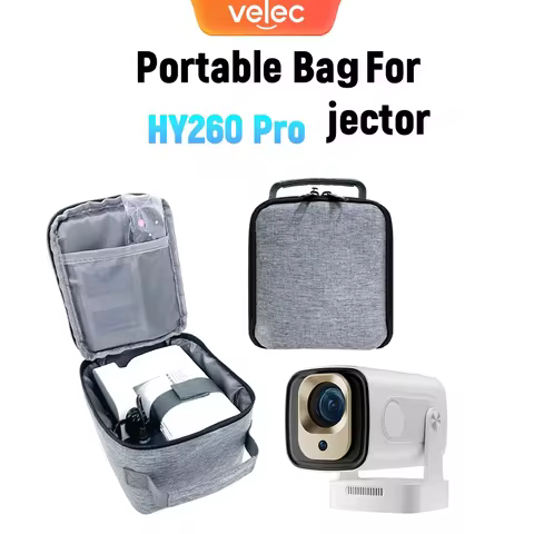 Velec Projector Storage Bag For HY260 Pro HY310 Protective Case Box Projector Bluetooth Speaker Prot