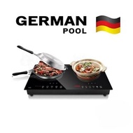 German Pool 德國寶 嵌入式雙頭電磁電陶爐 GIH-DD28B5400W 送貨上門 有保養 原裝行貨 可安裝