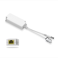 Pemisah PoE 5V2.5A Output, Serasi dengan Palam DC 5.5x2.5mm & 5.5x2.1mm, Penyesuai Kuasa PoE yang Me